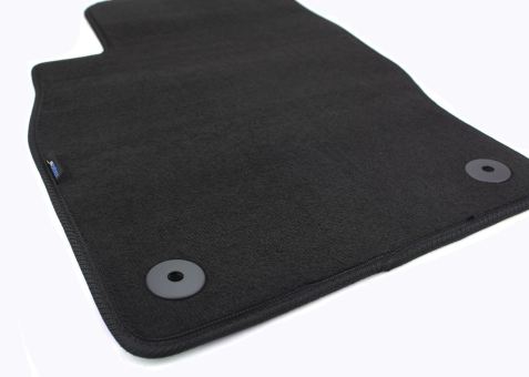 Fußmatte Fahrermatte passend für Opel Corsa E + Corsa D Velours Stoffmatte Autoteppich Premium Qualität 
