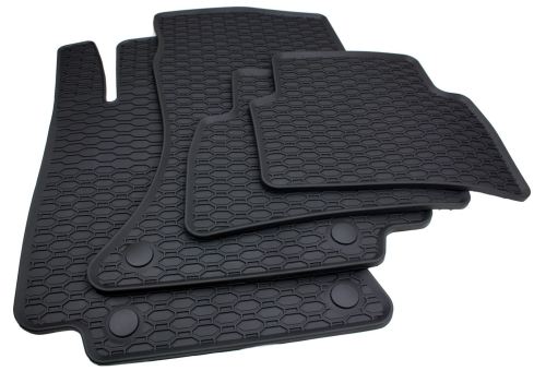 Gummimatten passend für Mercedes-Benz E-Klasse W214 S214 X214 All Terrain Fußmatten Premium Qualität 4-teilig schwarz 