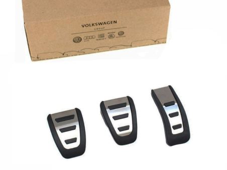 Original Audi S-Line Pedalkappen Schaltgetriebe A4 8K A5 8T Q5 8R Pedale Pedalset edelstahl 