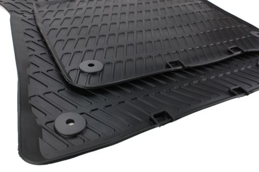 Original Audi Gummimatten A3 / S3 / RS3 (8P) A3 Sportback Fußmatten vorne Premium Allwetter Matten Baujahr 2003-2012 