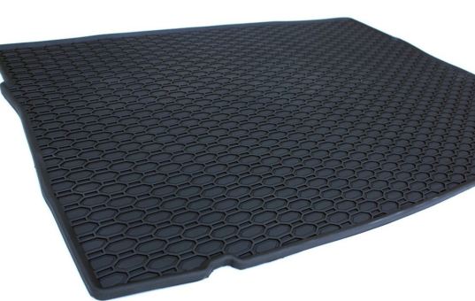 Kofferraummatte passend für VW Golf 7 (5G) Limousine für e-Golf 7 Einlage Gummi Premium Qualität Kofferraumwanne Wanne Wabendesign 