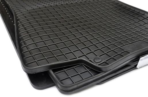 Gummimatten passend für VW Golf II Jetta 1984-1992 Fußmatten Allwetter Premium Qualität 4-teilig schwarz 